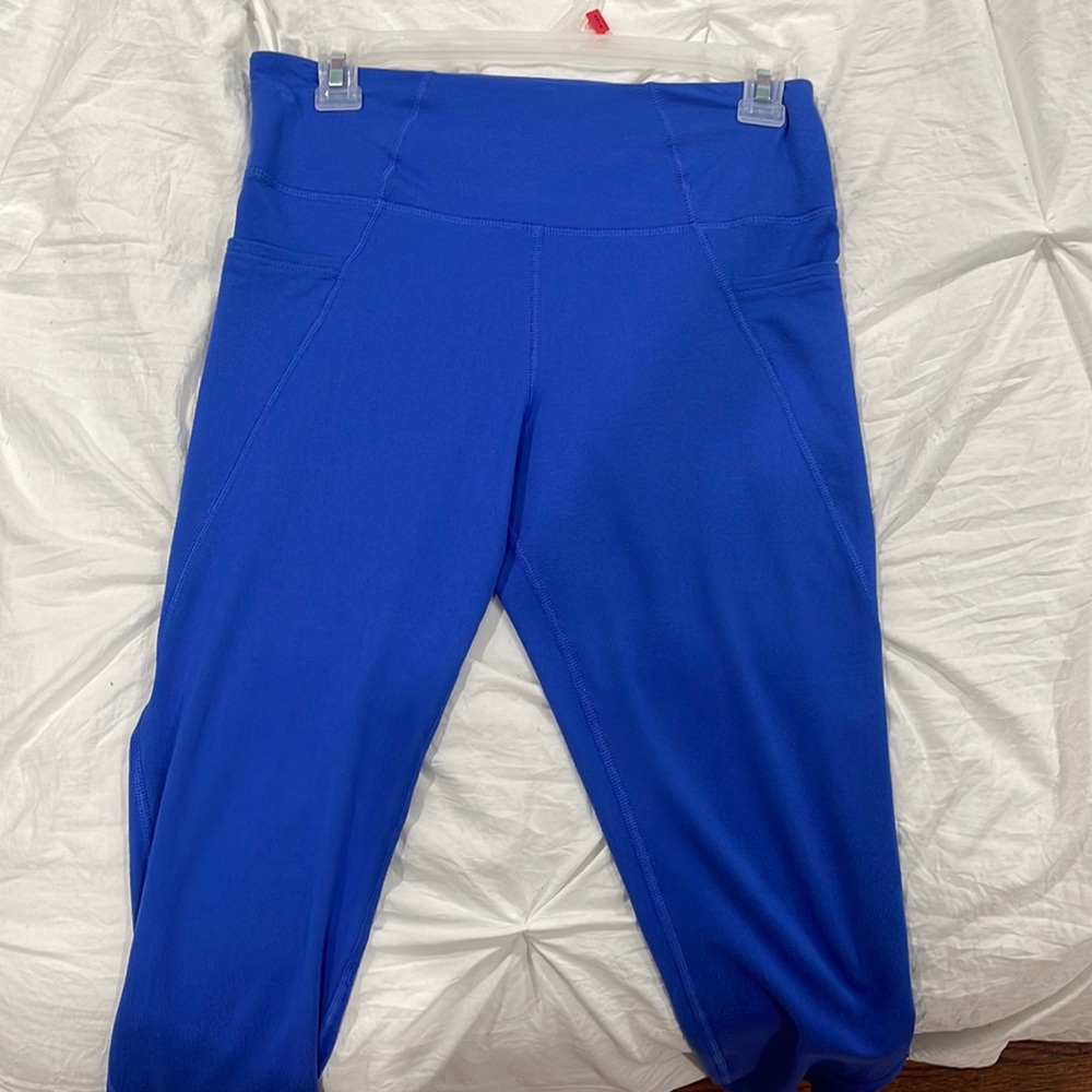 Blue Leggings! Perfect Condition!!